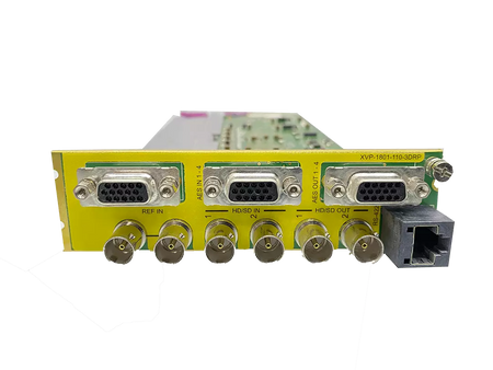 Miranda XVP-1801-FS HD/SD Frame Sync and ARC with XVP-1801-110-3DRP Rear Panel