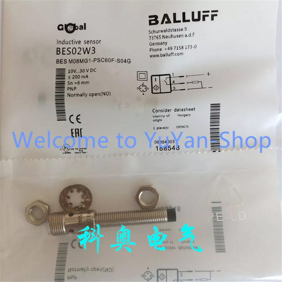 1PC New for BALLUFF BES02W3 BES M08MG1-PSC60F-S04G Inductive Sensor