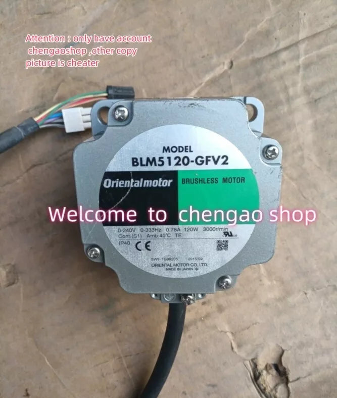 1 PC USED TEST OK BLM5120-GFV2 Servo Motor #B1800H CL