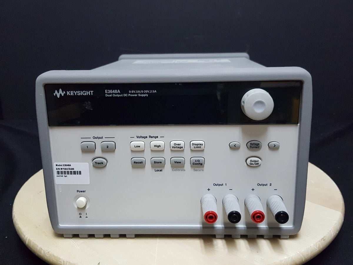 Keysight E3632A 0-15V 7A / 0-30V 4A DC Power Supply with Opt. 0E3 (6430)