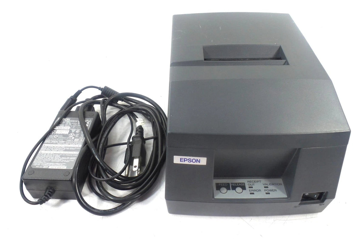 Epson TM-U325D Receipt / Validation Printer  M133A W/ Power Suppl Free Shipping