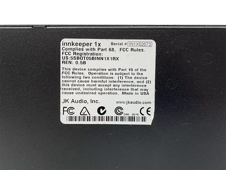 JK Audio Innkeeper 1x Single Channel Digital Hybrid