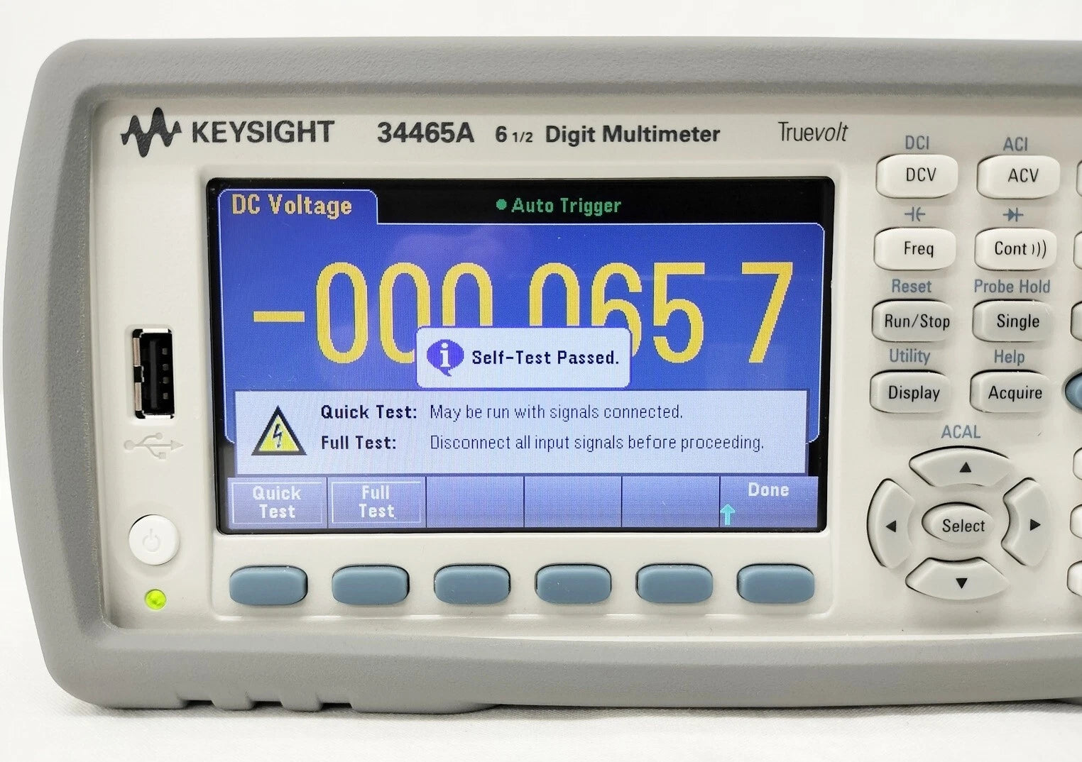 Keysight 34465A 6 1/2 Digital Multimeter