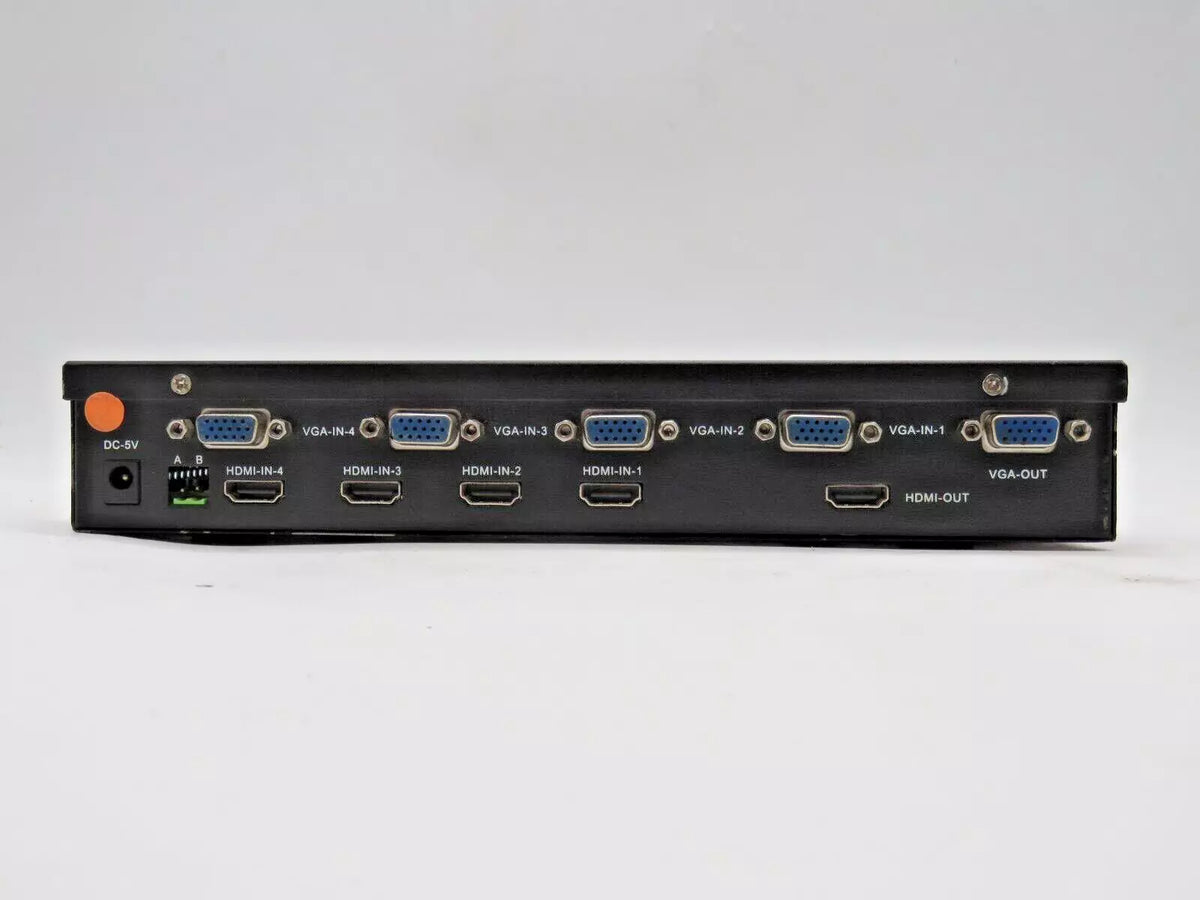 HD Video Synthesizer with 8-Channel Control for High Definition Video Effects