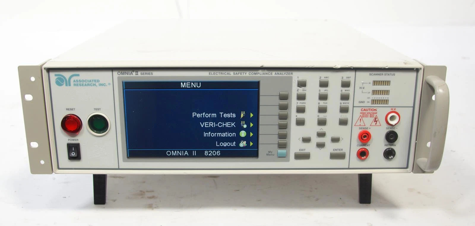 Associated Research OMNIA II Model 8206 Electrical Safety Compliance Analyzer