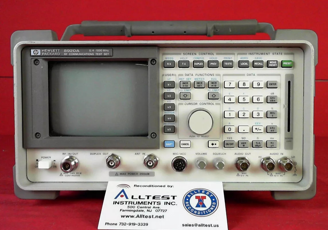 HP Agilent Keysight 8920A-002 Communications Test Set