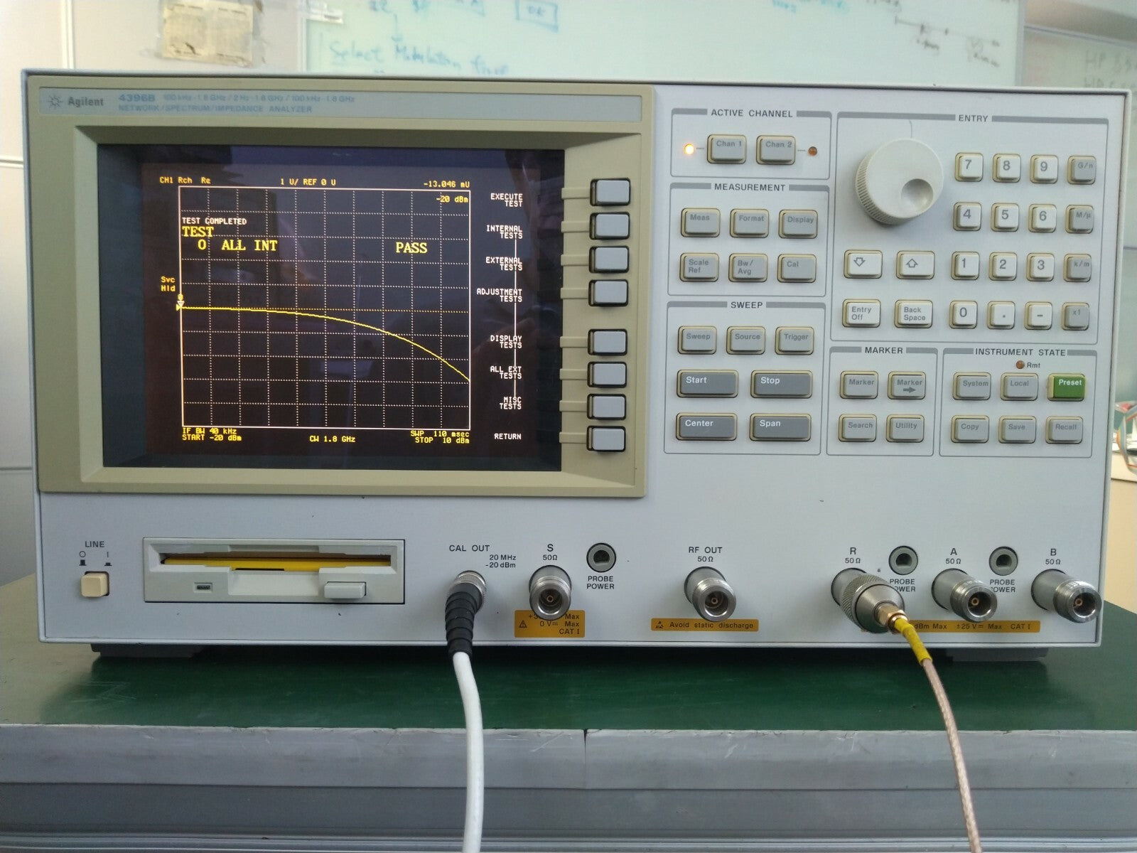 Agilent 4396B RF Network Spectrum Impedance Analyzer