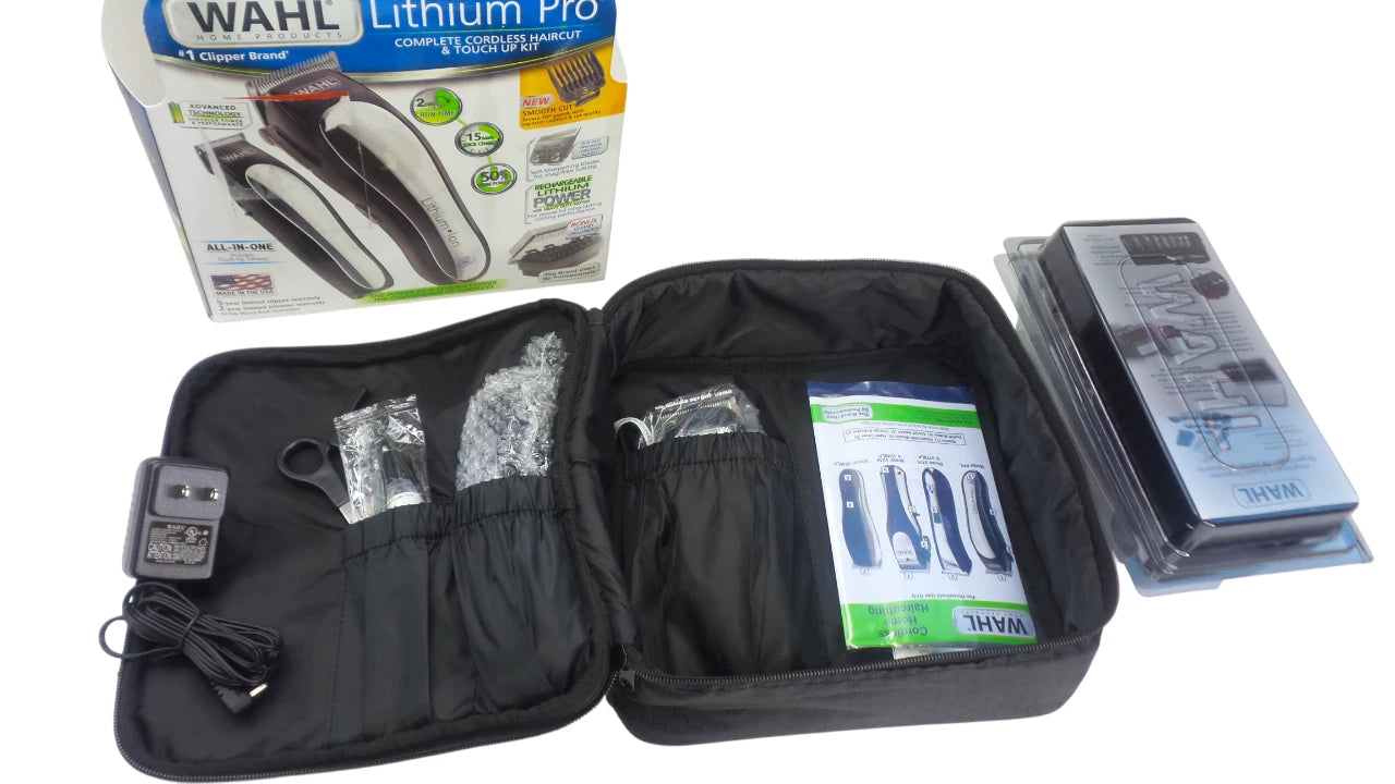 Wahl Lithium Ion Pro Men's Cordless Haircut Kit with Finishing Trimmer