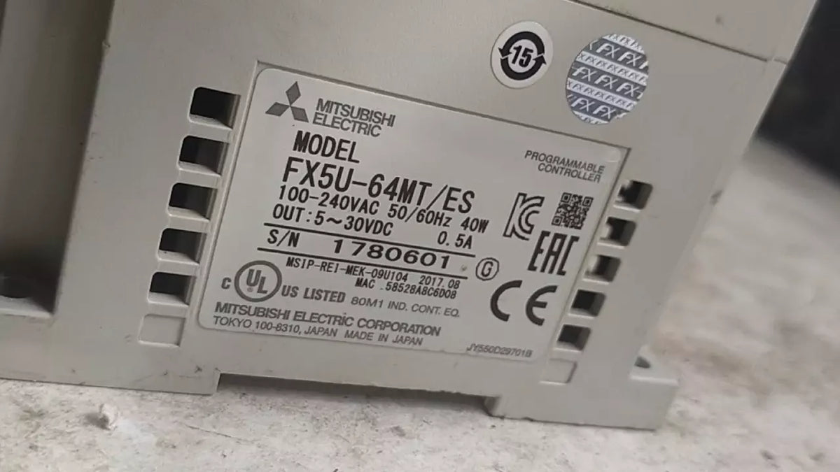 Mitsubishi Electric FX5U-64MT/ES Programmable Controller