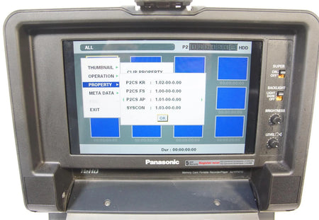 Panasonic AJ-HPM110 P2HD Memory Card Portable Recorder / Player