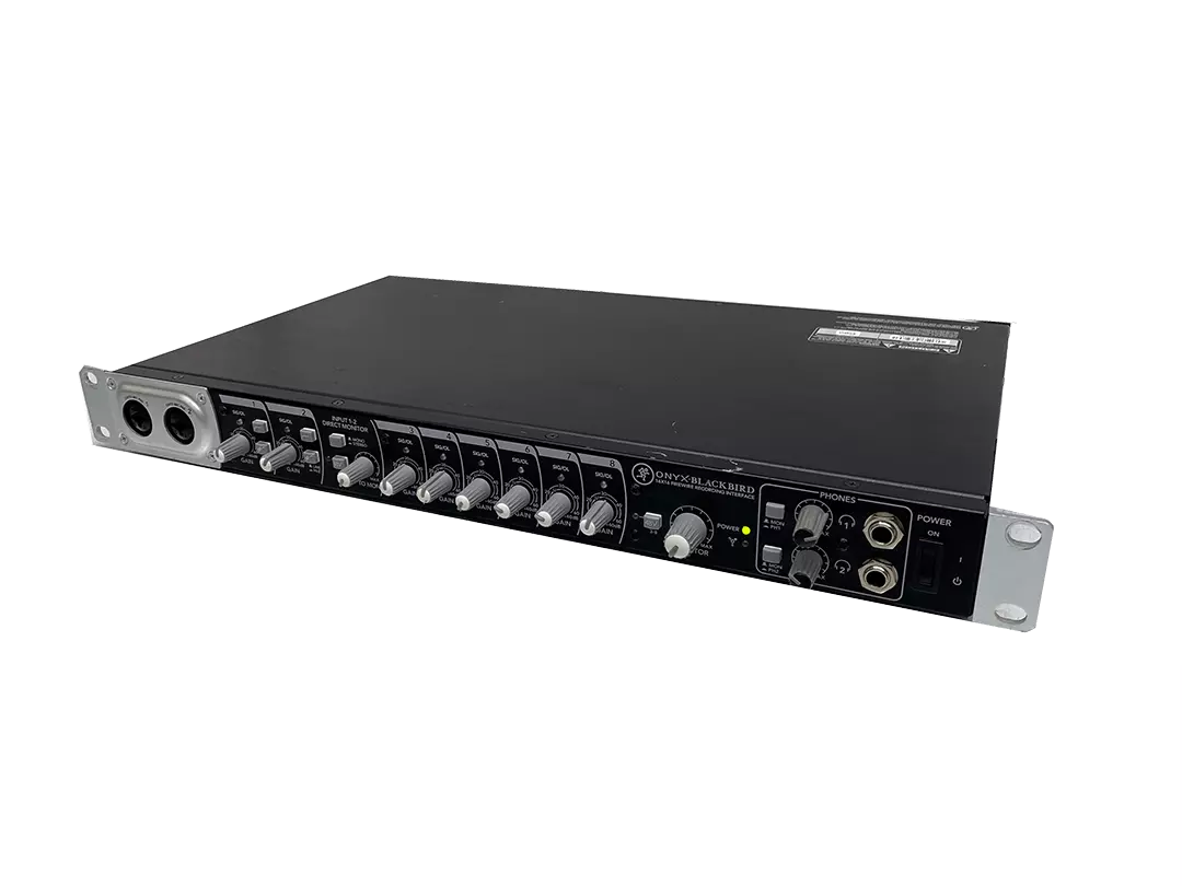 Mackie Onyx Black Bird Audio Interface - Professional 16x16 Recording Solution