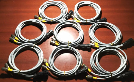 Turck RK-4.5T-2 5 Pole M12 Female with 206429-1 TE Connectivity