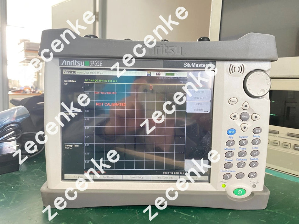 Anritsu Site Master S362E 2 MHz - 6 GHz Spectrum & Cable Antenna Analyzer