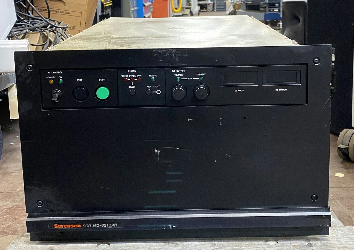 Sorensen DCR 160-62T 160VDC 62 amp 10KW Programmable Power Supply