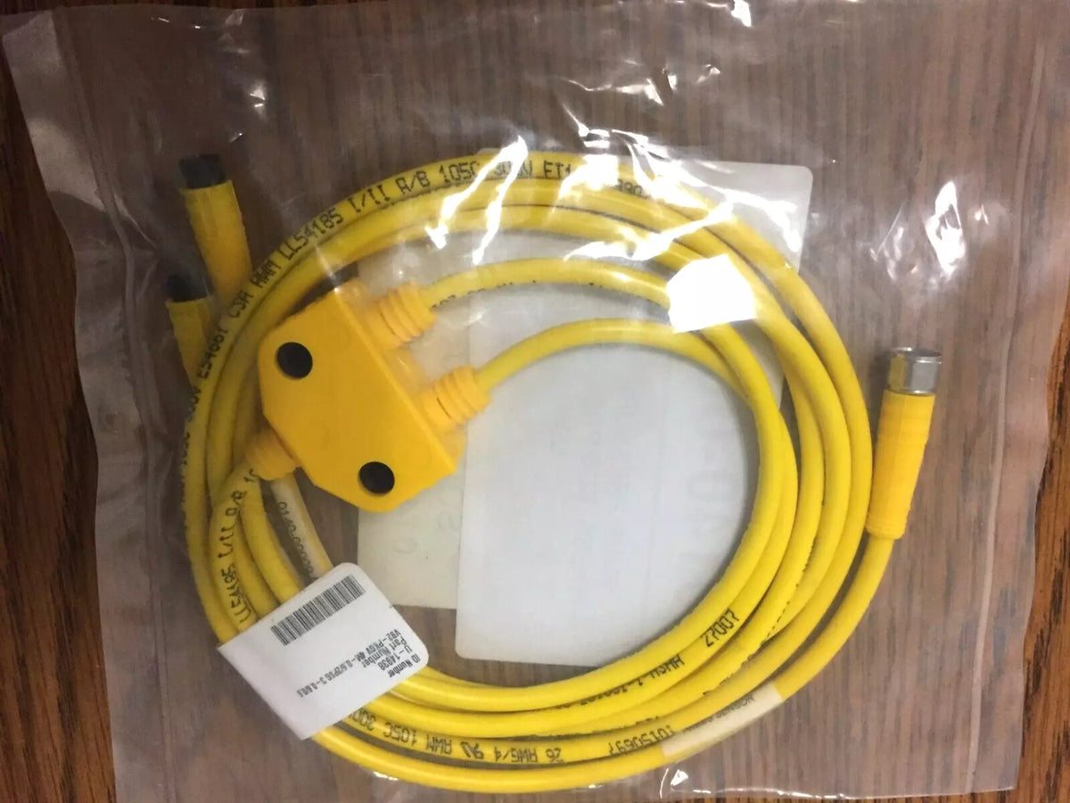 Turck VB2-PKGV 4M-0.6/2PSG 3-0.6/0.6 Pump Pressure Splitter Twin Cable for CDC