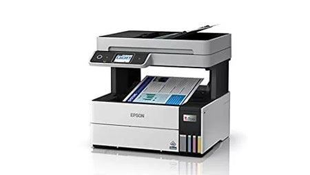 Epson Ecotank L6460 A4 Wireless Color Home Inkjet Printer, Black