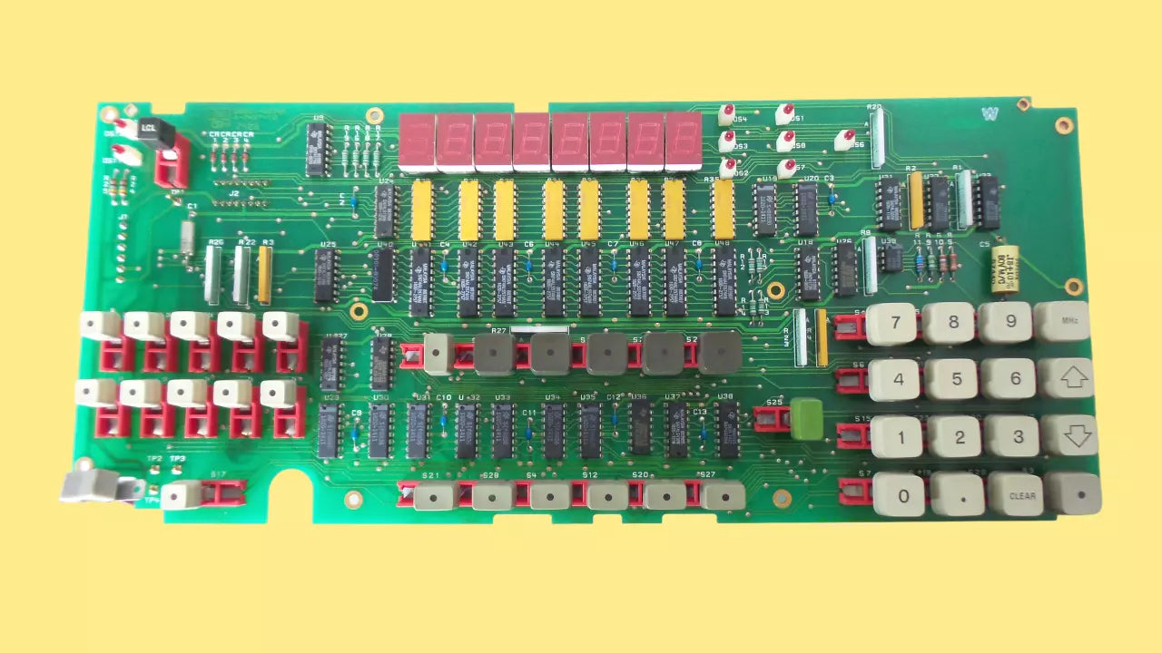 HP 8901A Modulation Analyzer Front Panel