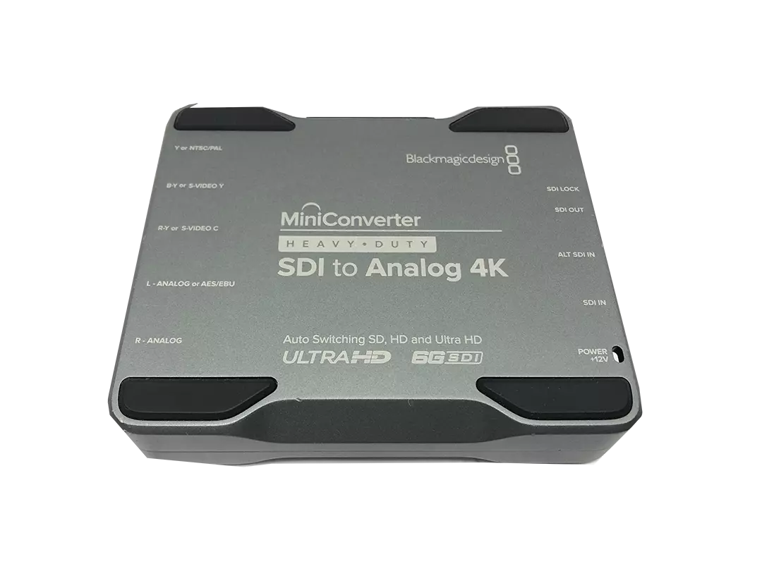 Blackmagic Design Mini Converter Heavy Duty - SDI to Analog 4K