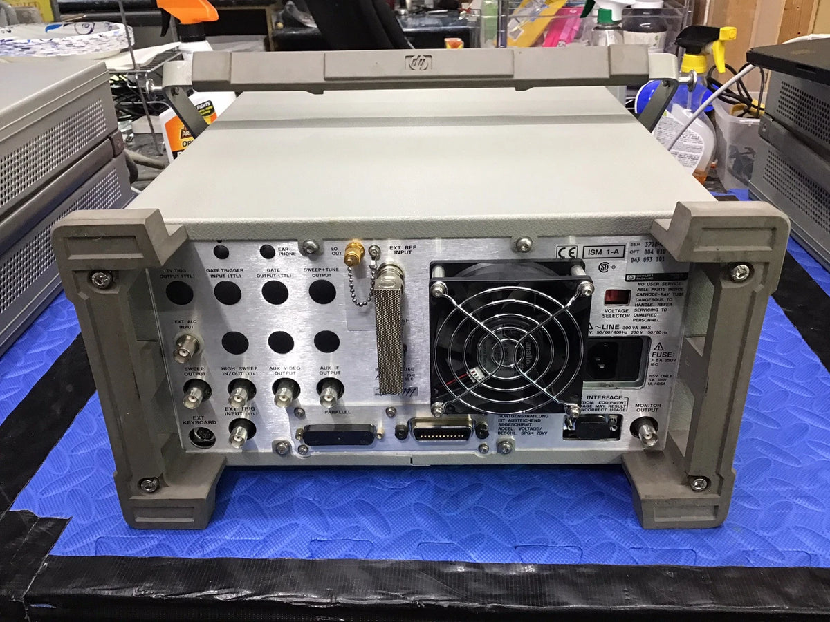 HP Agilent 8596E Spectrum Analyzer 12 kHz-12.8 GHz with Tracking Generator