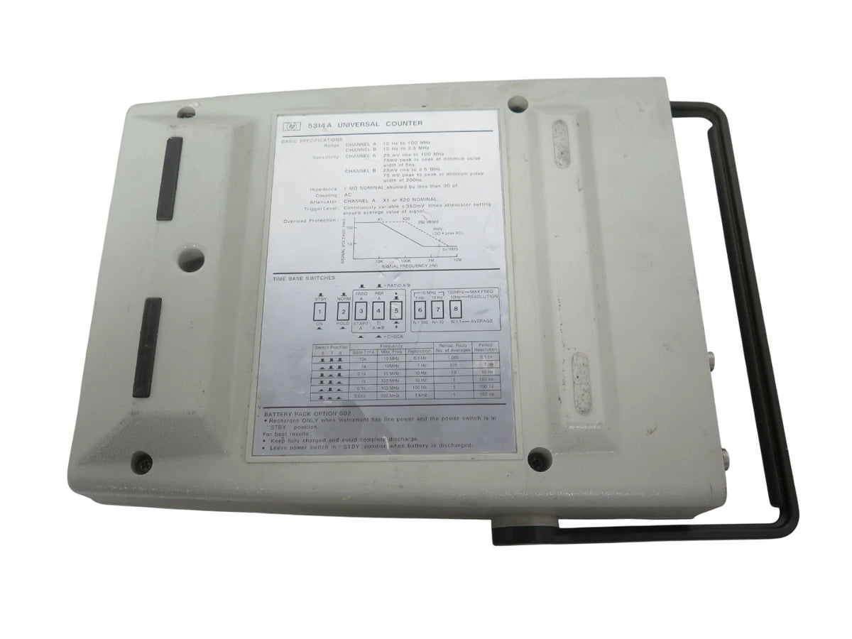 HP 5314A Universal Frequency Counter  - Free Shipping