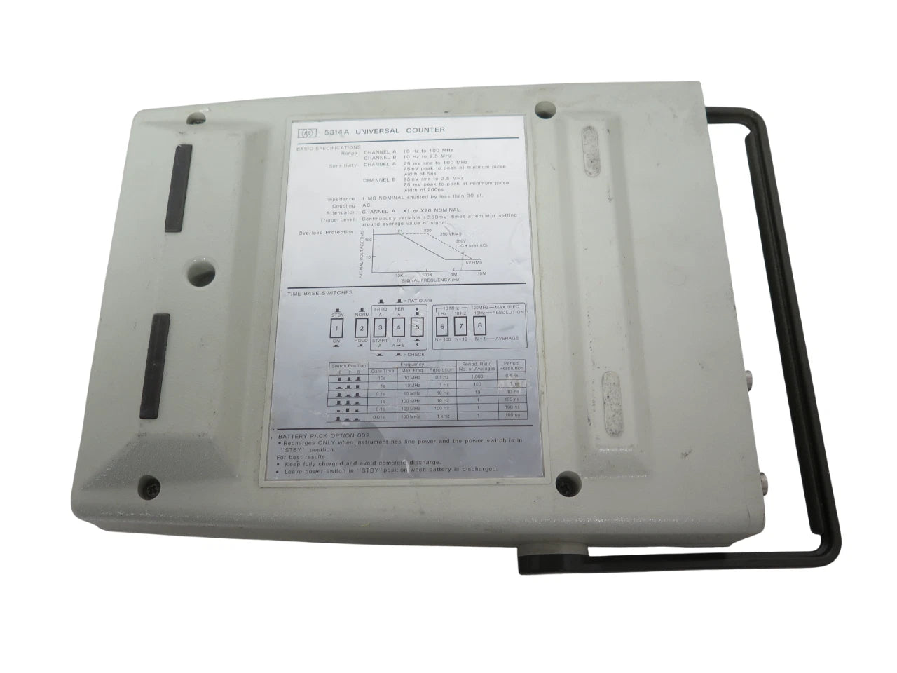 HP 5314A Universal Frequency Counter  - Free Shipping