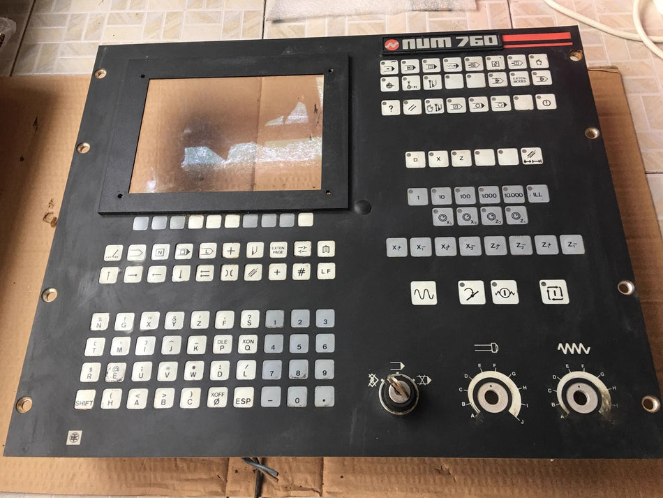Control Panel Keyboard Num 760 CNC