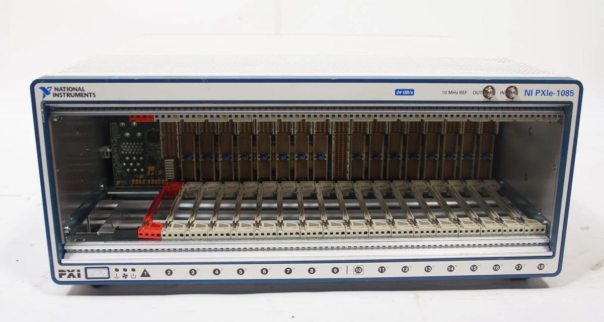 National Instruments NI PXIe-1085 PXIe, 18-Slot Up to 24 GB/s PXI Chassis