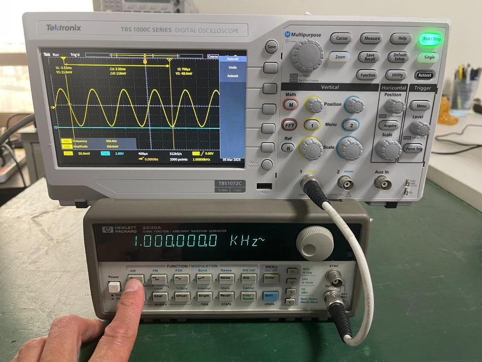 33120A 15 MHz Waveform Generator
