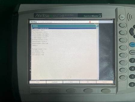 Anritsu MS2724B Spectrum Master _4121 - XG eqpt