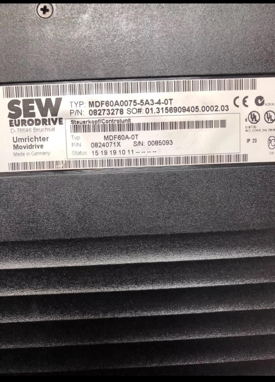 High-Performance MDF60A0075-5A3-4-0T Motor for Industrial Applications