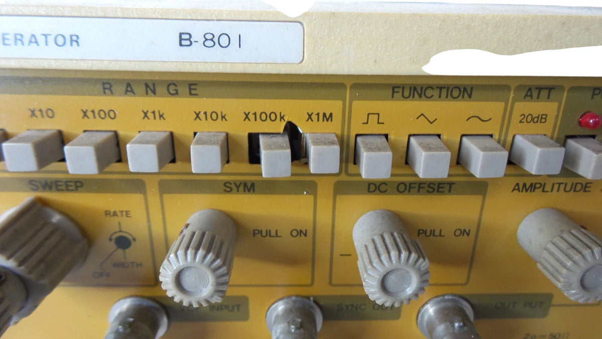 Lot of 2 Protek B-801 Sweep Function Generator
