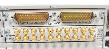 Agilent 34980A Multifunction Switch /Measure Unit with 349450A / 34932A / 34941A