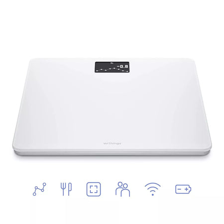 Withings Body Digital Wi-Fi Smart Scale with BMI, Pregnancy Tracker & Baby Mode
