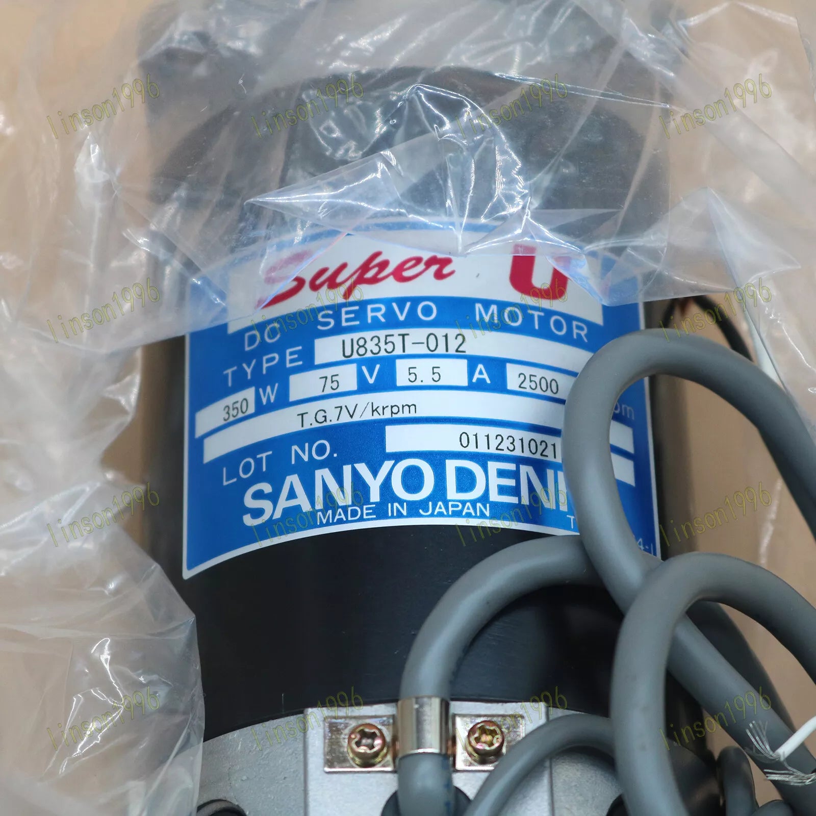1PC SANYO U835T-012 Servo Motor U835T012 New In Box Expedited Shipping