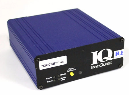 IneoQuest Cricket ASI MPEG IPTV Video Monitor / Analyzer 2SL-1A100-001