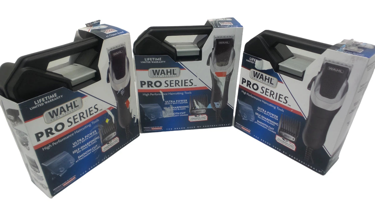 Lot of 3 Wahl - Pro Series High Performance Ultra Power Heavy Duty.