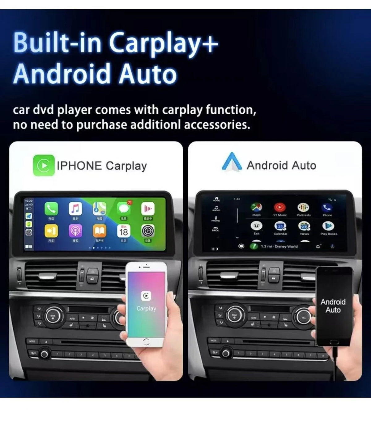 Android Navigation Car GPS Stereo Radio for Land Rover Range Rover Sport 12.3 Inch
