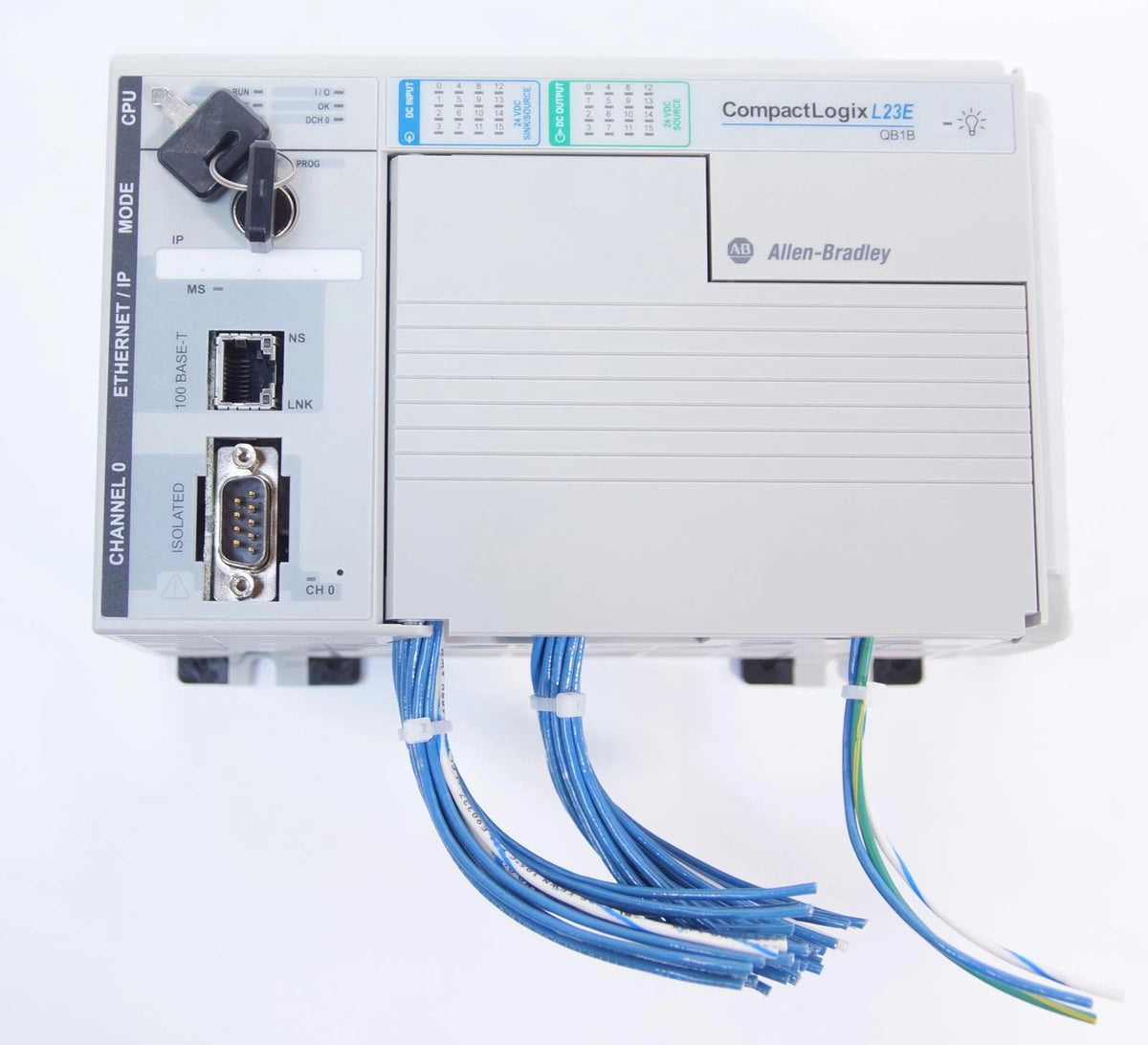 Allen Bradley 1769-L23E-QB1B CompactLogix Controller Unit EtherNet/IP .5MB