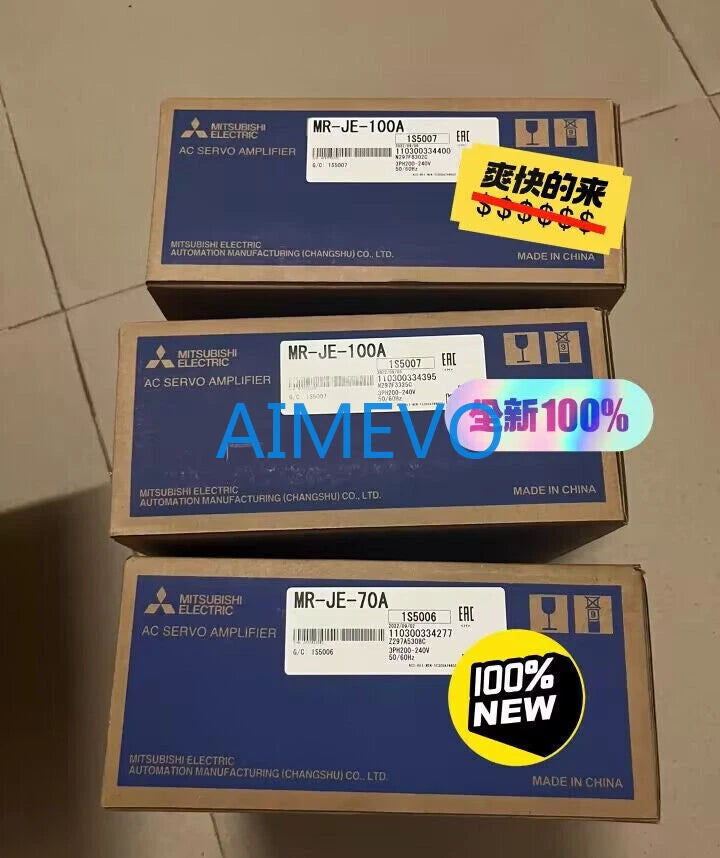 Mitsubishi Servo Amplifier MR-JE-100A 1KW AC Servo