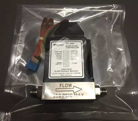 TYLAN Model FC-260 150 PSIG MAX, 5 SLM Gas N2 Mass Flow Controller