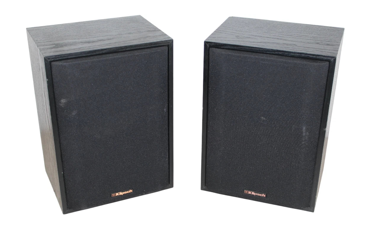 Vintage Klipsch KG.5 Speakers Black Bookshelf - Pair - Free Shipping