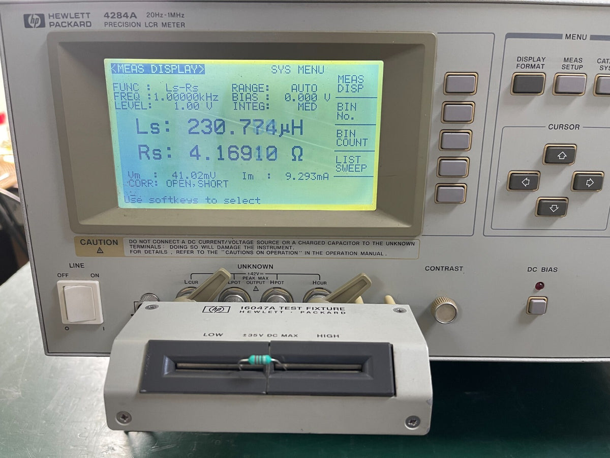 Agilent HP 4284A Precision LCR Meter 20Hz - 1MHz  _ 3114