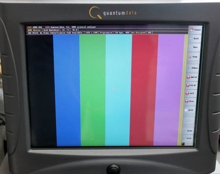 Quantum Data 980 HDMI MHL Protocol Scope