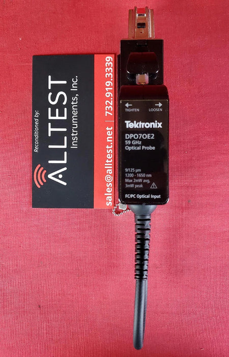 Tektronix DPO7OE2 59GHz Single Mode Optical Probe for MSO/DPO70000 Series