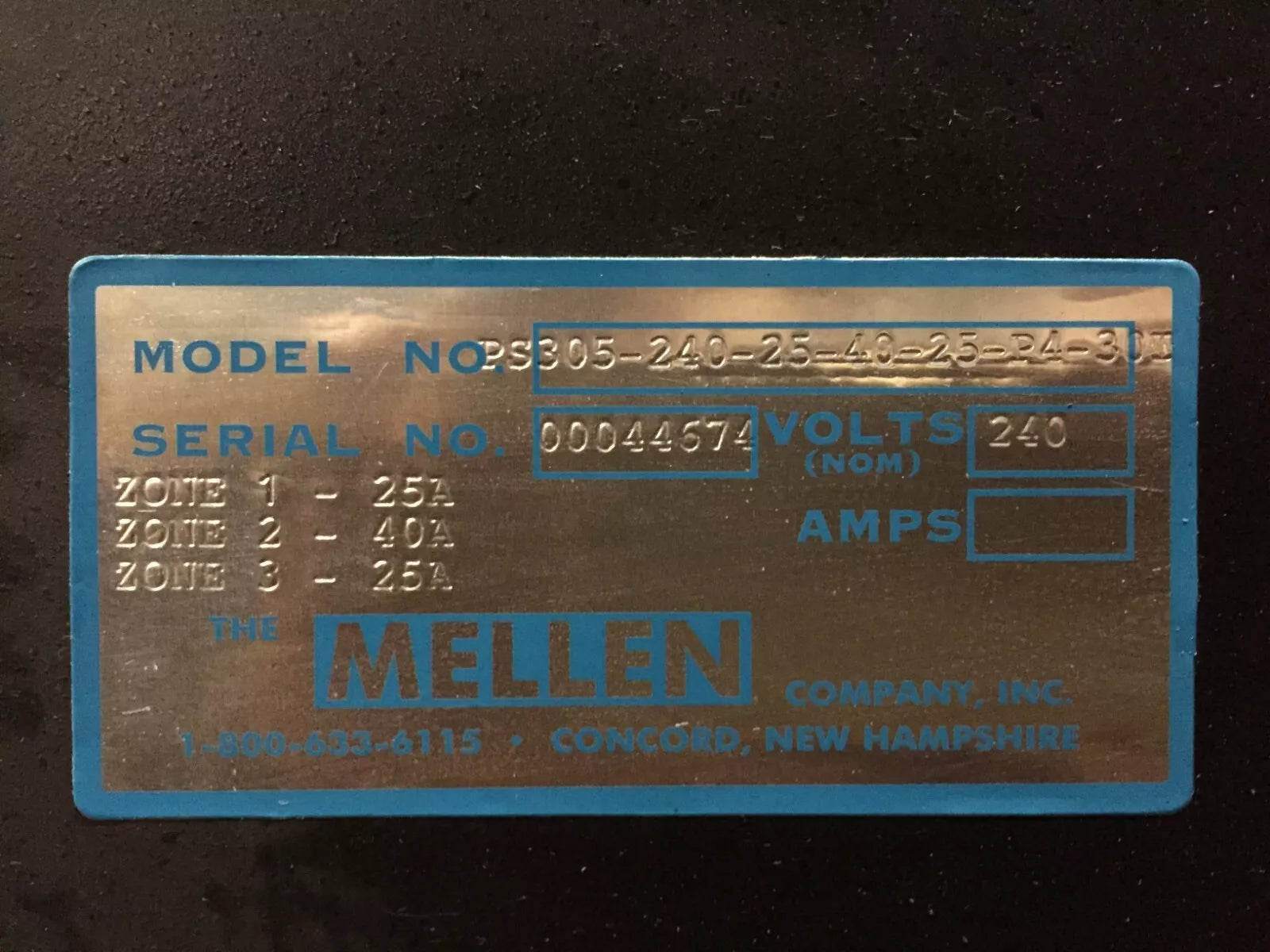 Mellen TT13-8.88 x 36M-3Z Annealing Tube Furnace with 3-Zone Temp Controller