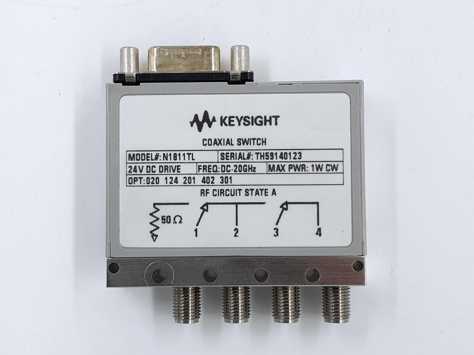 N1811TL Coaxial Switch