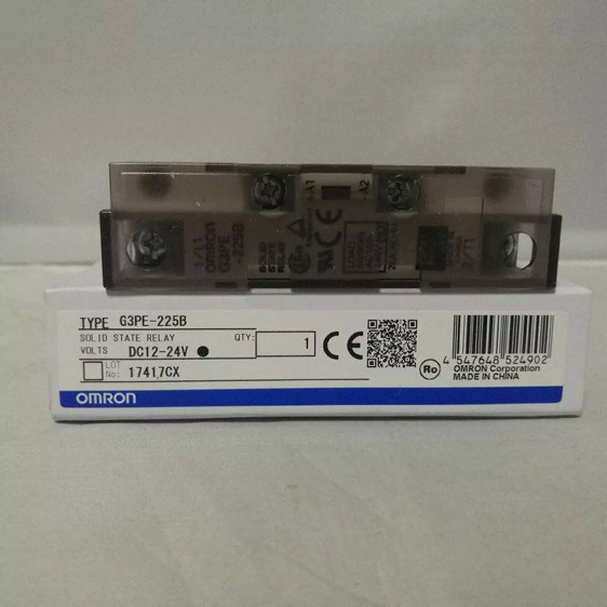 OMRON G3PE-225B Solid State Relay DC12-24V