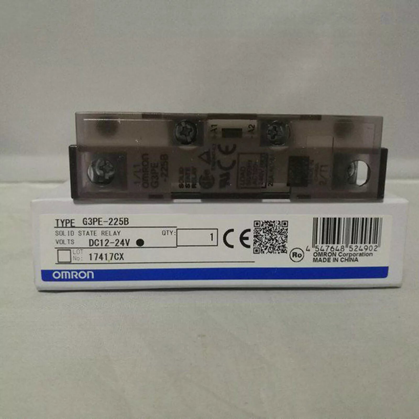 OMRON G3PE-225B Solid State Relay DC12-24V