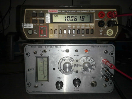 Precision DC Power Supply 0-50V 0-2A