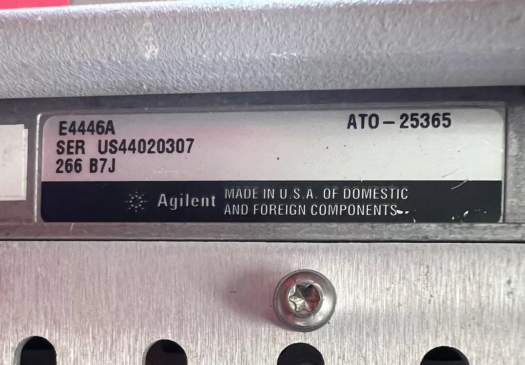 Agilent Keysight E4446A 266 PSA Spectrum Analyzer 3 Hz to 44 GHz
